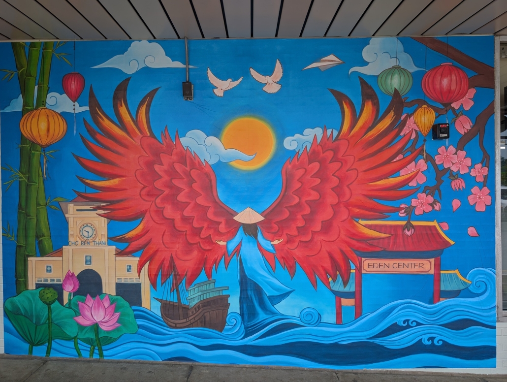 Art Walk - Still We Rise mural