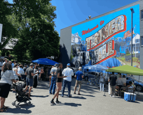 Tinner Hill Mural dedication