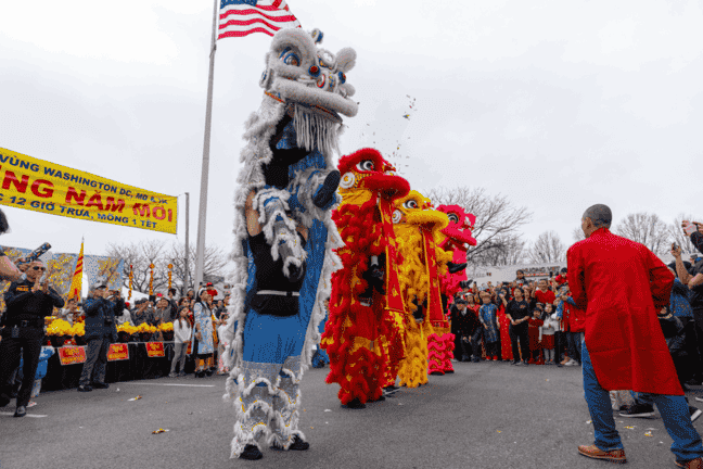 Events - Vietnamese Heritage Day Dragons at a Vietnamese Heritage Day celebration in Falls Church, VA